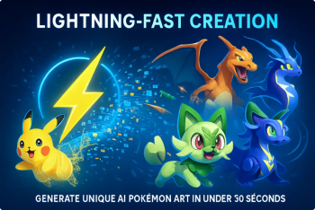 lightning-fast creation